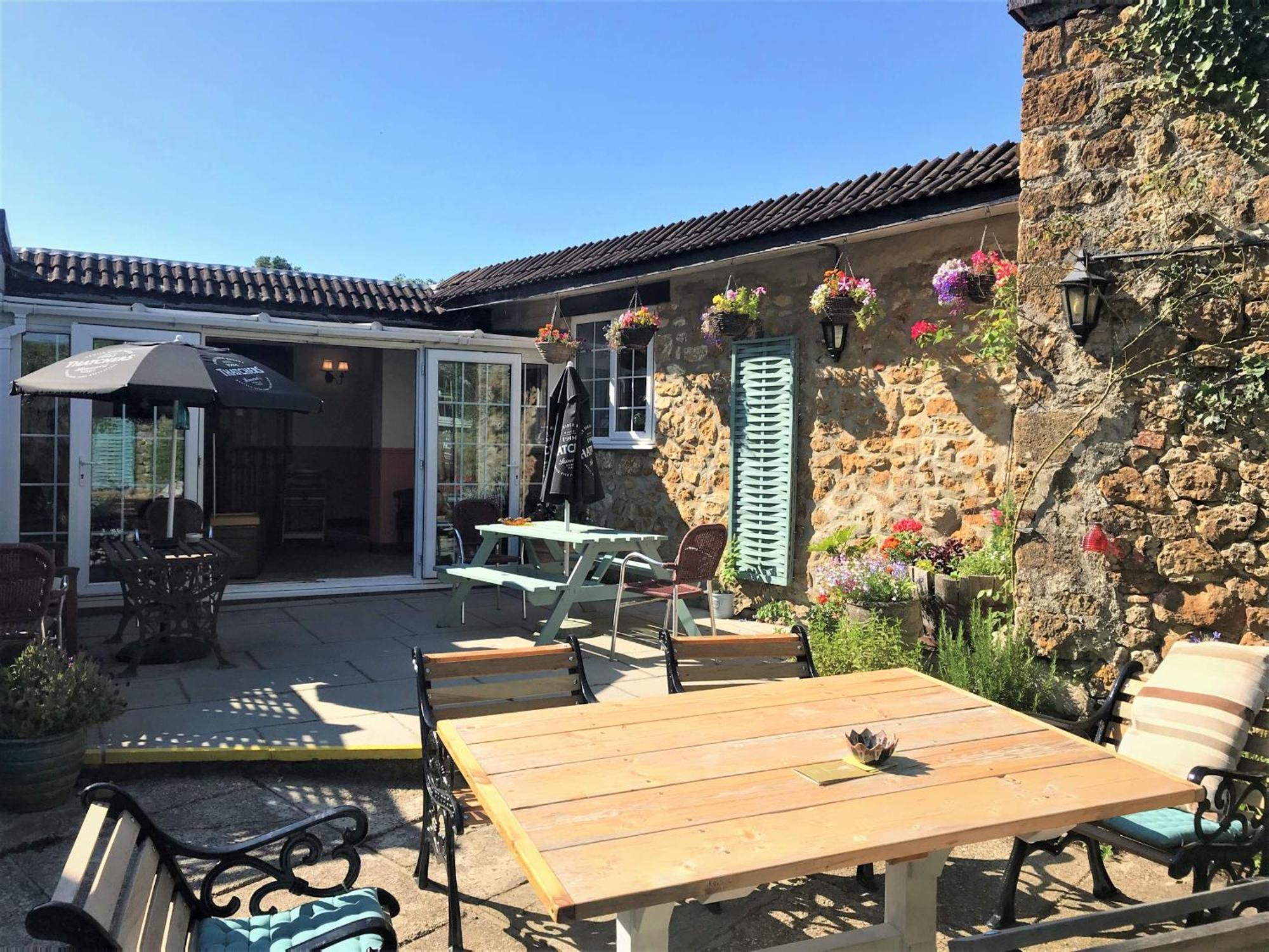 Bed and Breakfast The George At Donyatt Ilminster Exterior foto
